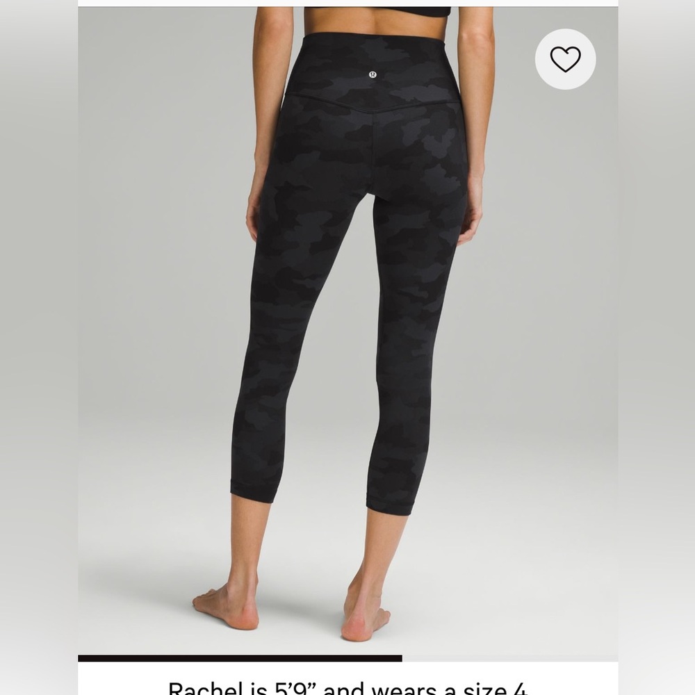 Lululemon Camo Align High-Rise Leggings/ Media Pockets FINAL PRICE - Picture 9 of 9